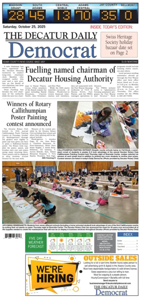 Cover of The Decatur Daily Democrat