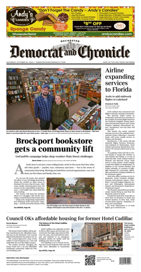 Cover of Democrat and Chronicle