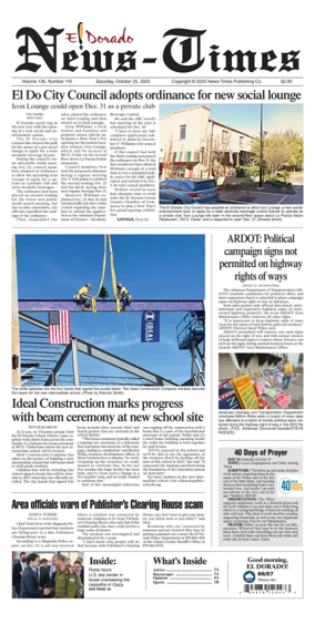 Cover of El Dorado News-Times