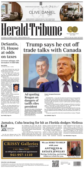 Cover of Herald-Tribune