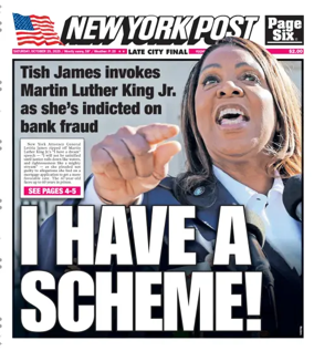 Cover of New York Post