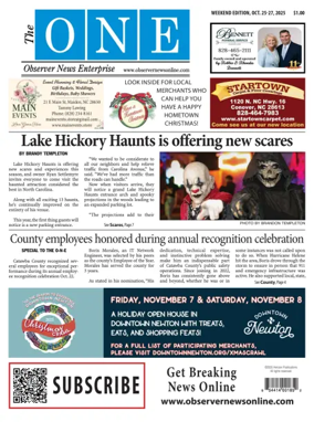 Cover of Observer News Enterprise