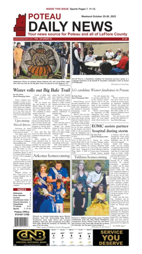 Cover of Poteau Daily News