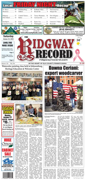 Cover of Ridgway Record