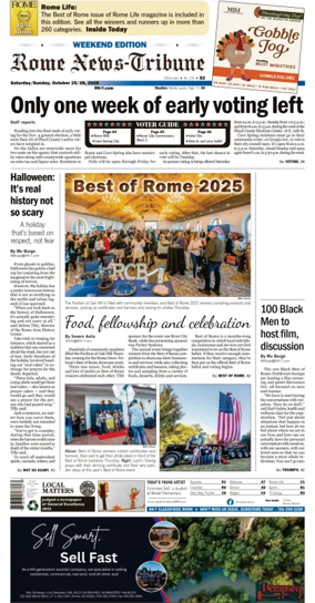 Cover of Rome News-Tribune