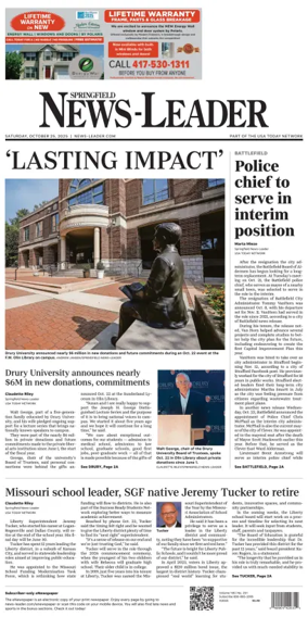 Cover of Springfield News-Leader