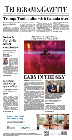 Cover of Telegram & Gazette