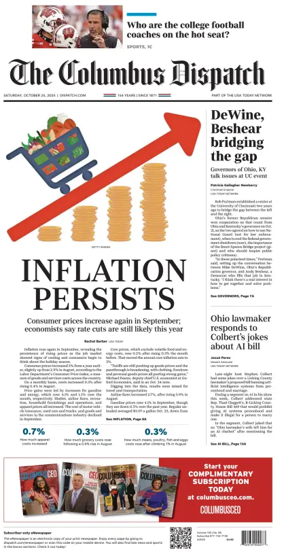 Cover of The Columbus Dispatch