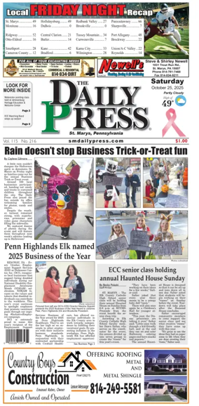 Cover of The Daily Press