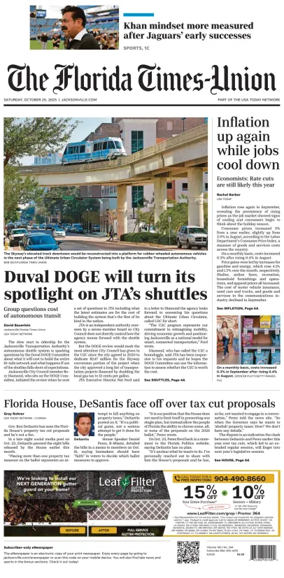Cover of The Florida Times-Union