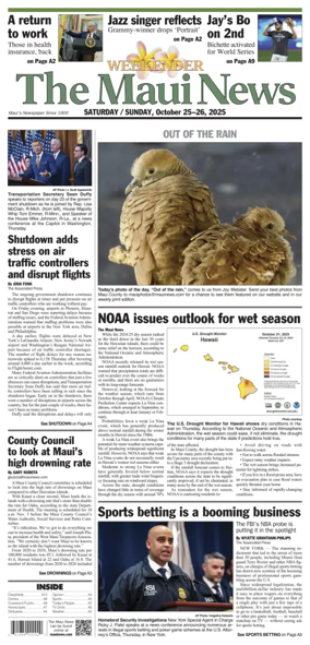 Cover of The Maui News - Weekender