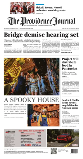 Cover of The Providence Journal