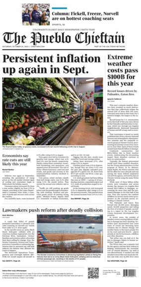 Cover of The Pueblo Chieftain