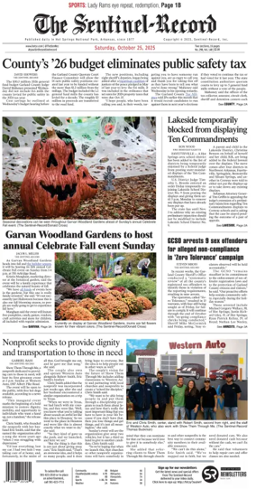 Cover of The Sentinel-Record