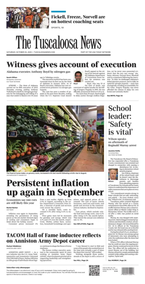 Cover of The Tuscaloosa News