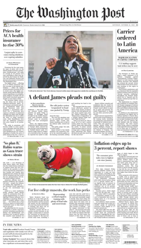 Cover of The Washington Post