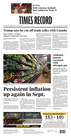 Cover of Times Record (Ft. Smith Southwest)