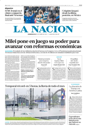 Cover of La Nacion