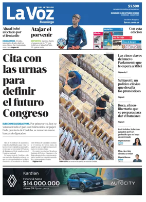 Cover of La Voz del Interior