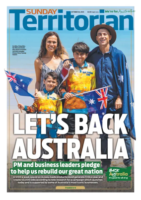 Cover of Sunday Territorian