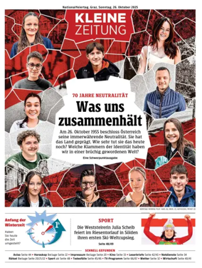 Cover of Kleine Zeitung Steiermark