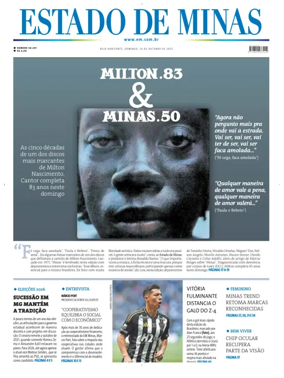 Cover of Estado de Minas (Brazil)