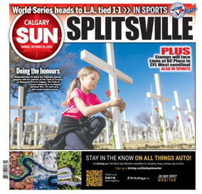 Cover of Calgary Sun