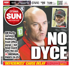 Cover of Ottawa Sun