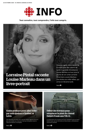 Cover of Radio-Canada Info