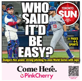 Cover of Toronto Sun