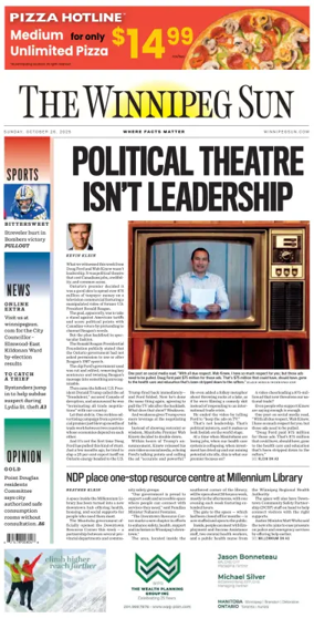 Cover of Winnipeg Sun