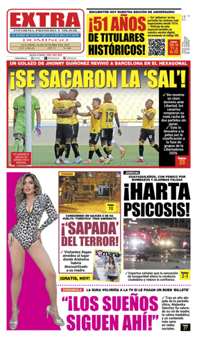 Cover of Diario Extra