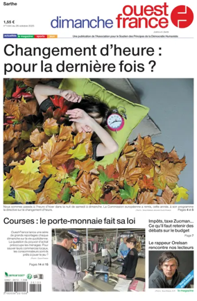 Cover of Dimanche Ouest France (Sarthe)