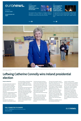 Cover of EuroNews (English Edition)