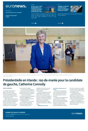 Cover of EuroNews (French Edition)