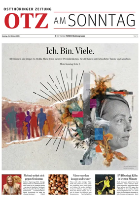 Cover of Ostthüringer Zeitung (Saale-Holzland-Kreis)