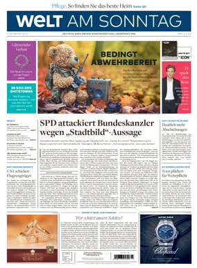 Cover of Welt am Sonntag