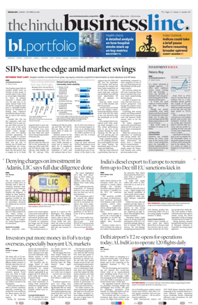 Cover of BusinessLine (Bangalore)