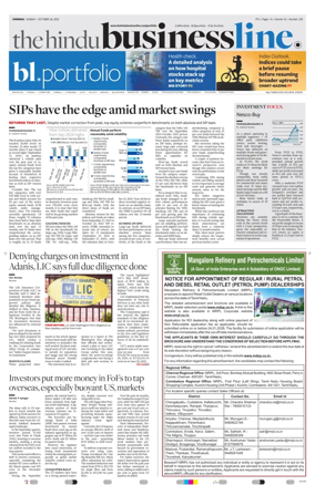 Cover of BusinessLine (Chennai)