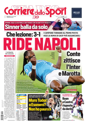 Cover of Corriere dello Sport (Nazionale)