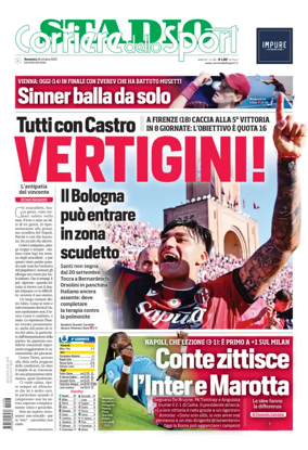 Cover of Corriere dello Sport Stadio (Bologna)