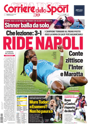 Cover of Corriere dello Sport