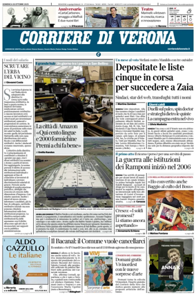 Cover of Corriere di Verona