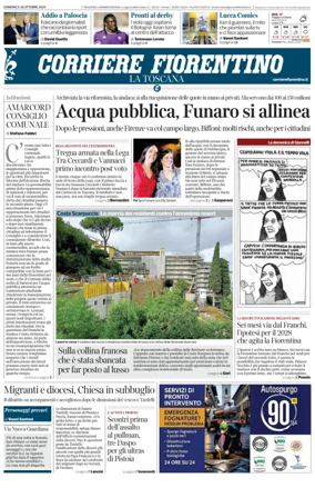 Cover of Corriere Fiorentino