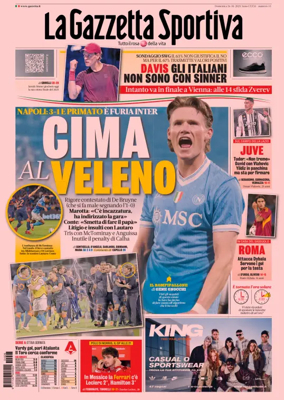 Cover of La Gazzetta dello Sport 