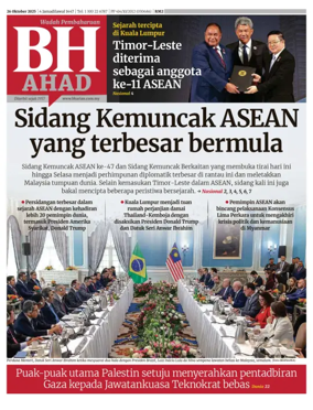 Cover of Berita Harian