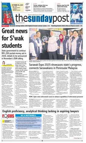 Cover of The Borneo Post