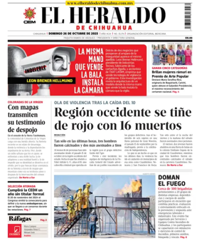 Cover of El Heraldo de Chihuahua