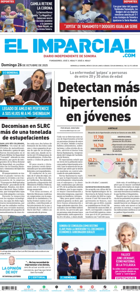 Cover of El Imparcial