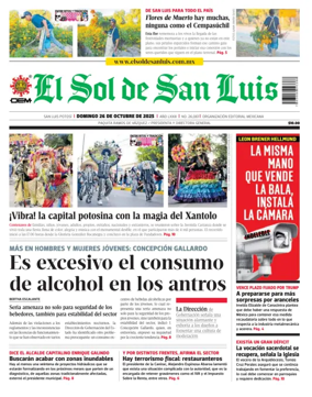 Cover of El Sol de San Luis Potosi